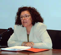 Ángeles Amador, Ministra de Sanidad en 1995 Ángeles Amador, Ministra de Sanidad en 1995