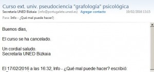 UNED-cancela-grafologia